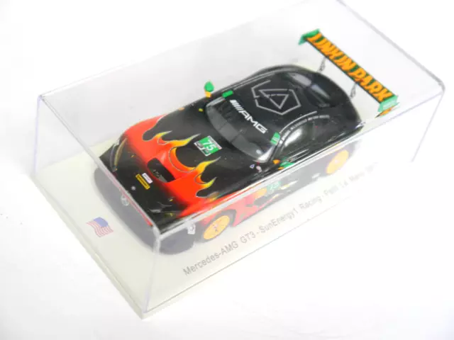 Mercedes AMG GT3 - Petit Le Mans 2017 LM - SunEnergy1 #75, Spark 1:43 Showcase