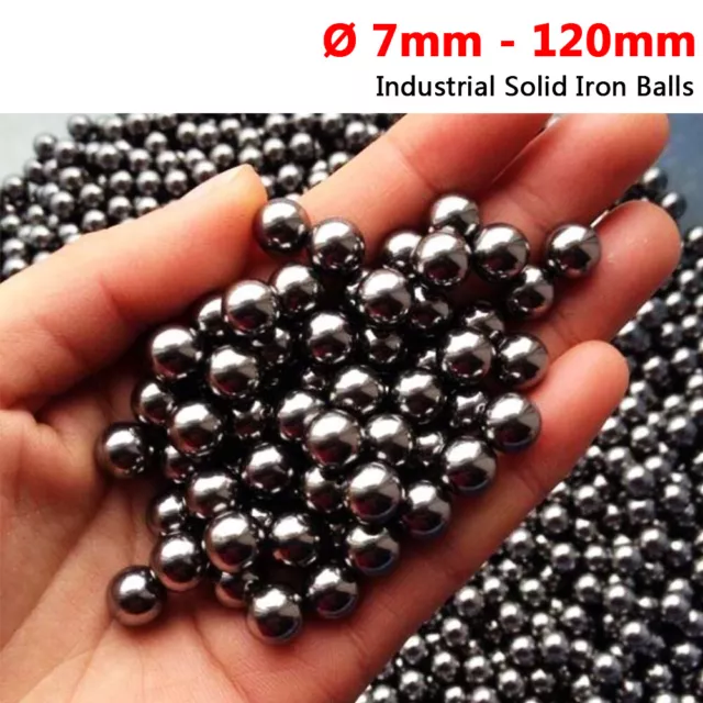 Solid Iron Balls Decorative Forged Ball Metal Ball Spheres 7mm to 120mm Diameter