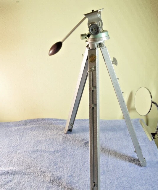 Arthur Pohl Dresden Apd Ddr Kamerastativ 55 Bis 150Cm Mit Berlebachkopf
