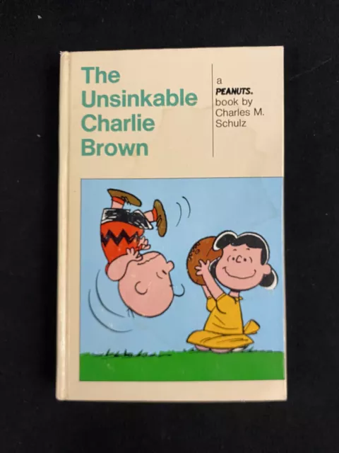 Charlie Brown, Schulz VINTAGE Gift Present Box, Handmade Diversion Safe Book