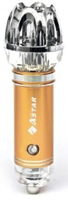Astar Car Fresh Air Ionic Purifier Oxygen Bar Ozone Ionizer Cleaner  Luxury pack