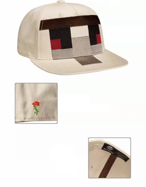Minecraft Cap Costume Cosplay Prop Baseball Hat Fancy Accessory 3