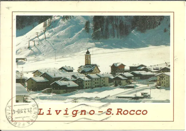 Livigno (Sondrio) San Rocco, Panorama Invernale, View in Winter, Vue en Hiver