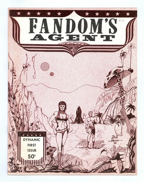 Fandom's Agent Fanzine #1 FN+ 6.5 1968