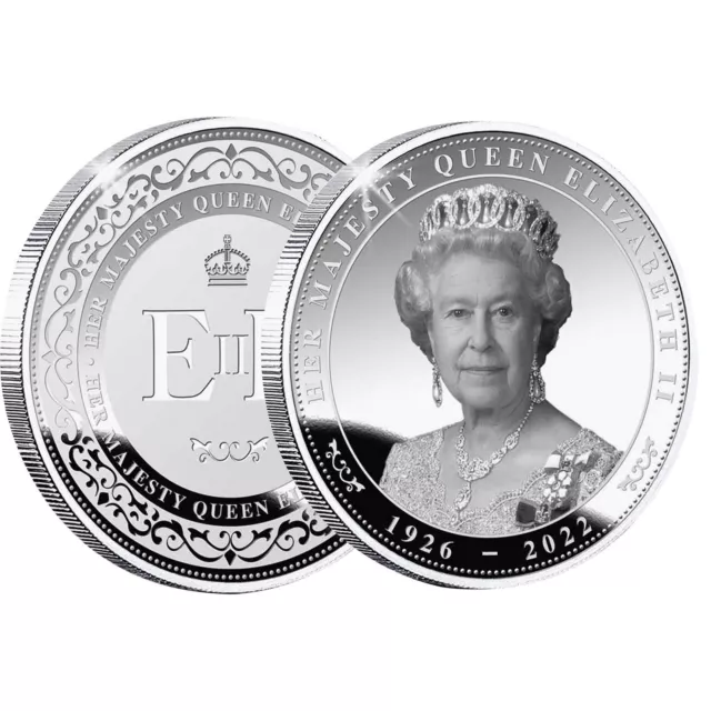 Queen Elizabeth II Memorial CoinHer Majesty Commemorative Coin Souvenir Party