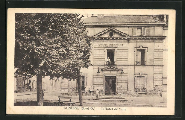 CPA Gonesse, L´Hotel de Ville / Hôtel de Ville