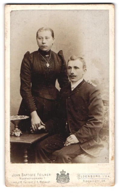 Fotografie Jean Baptiste Feilner, Oldenburg i. Gr., Rosenstr. 29, Portrait Gerh