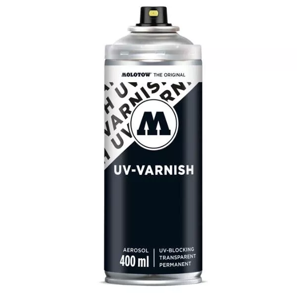 (24,88€/L) UV-Firnis farblos matt 400ml Sprühdose - Molotow 422