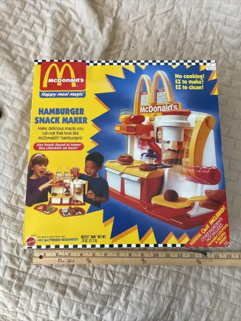 Vintage 1993 McDonald’s Happy Meal Magic Cookie Maker by Mattel Unopened