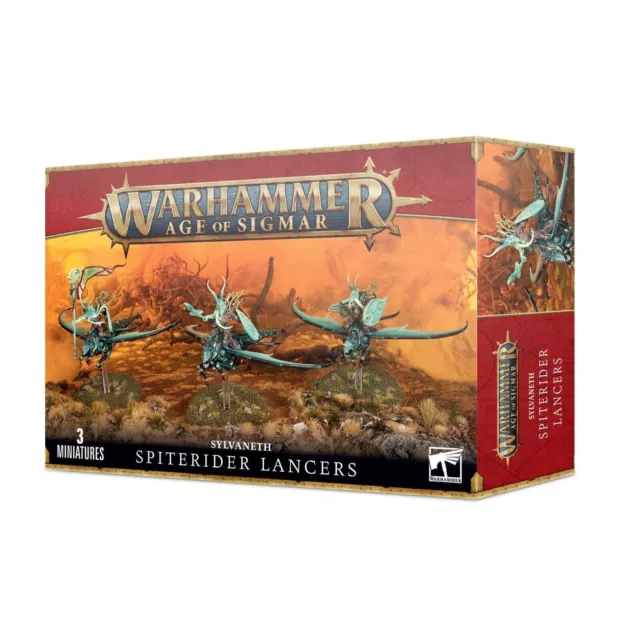 Warhammer AoS Sylvaneth SpiteRider Lancers/Revenant Seekers (3) NO BOX