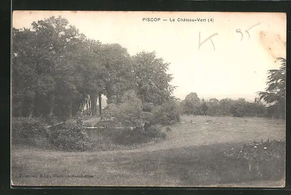 CPA Piscop, Le Chateau-Vert