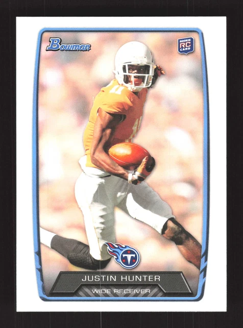 2013 Bowman Football RC #196 Justin Hunter