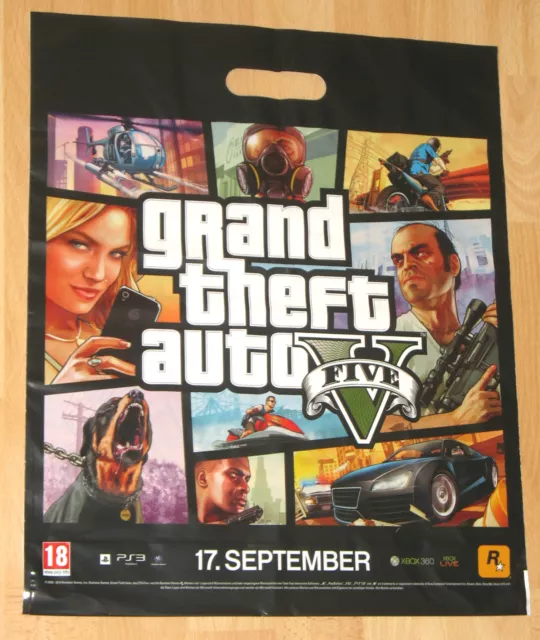Grand Theft Auto V GTA 5 promotional Shopping Bag