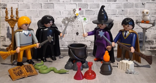 PLAYMOBIL HERMIONE GRANGER FIGURINE HOGWARTS POTIONS BAGUETTE HARRY POTTER