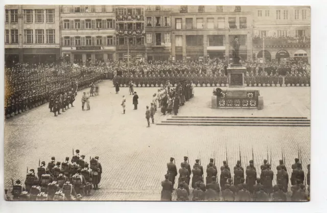 STRASBOURG - Alsace - Bas Rhin - CPA 67 - MILITAIRES - CARTE PHOTO - evenement