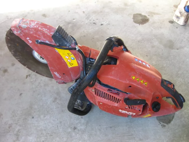 Hilti DSH 700-X 14 inch 70cc Hand Held Gas Concrete Saw