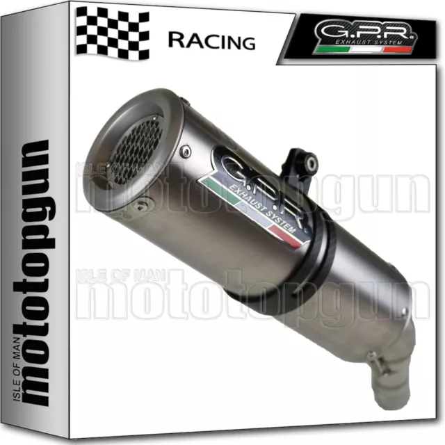 Gpr Exhaust High Racing + Link Pipe M3 Inox Ktm Rc 390 2015 15 2016 16