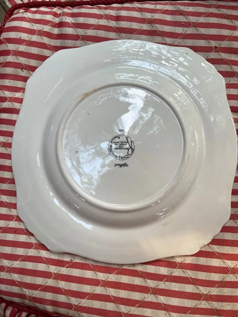 Yellow chinz Royal Winton Grimwades Welbeck Vintage 1995  Dinner  four plates 6