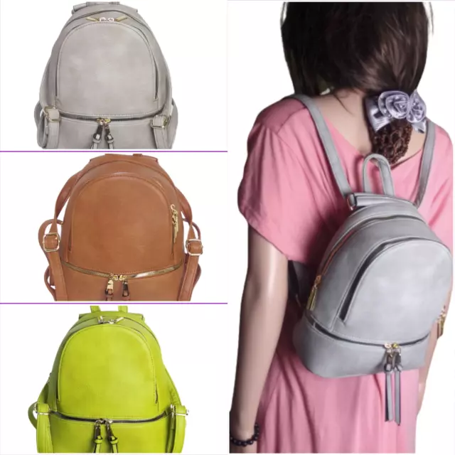 Damen Mädchen Mode Rucksack Schultertasche Schultasche Reise Arbeit Rucksack