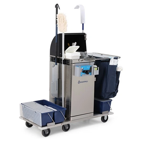 Geerpres  Enterprise EVS Cleaning Cart 3885 Space Station Healthcare Janitor