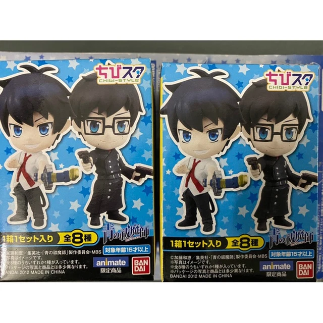 Bandai Blue Exorcist EX GASHAPON Rin Okumura Yukio Okumura Mephisto Pheles Q Ver