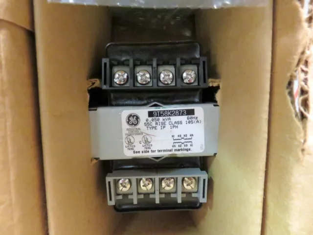 General Electric 9158K2873 Core Coil Transformer 1 Phase Type IP New