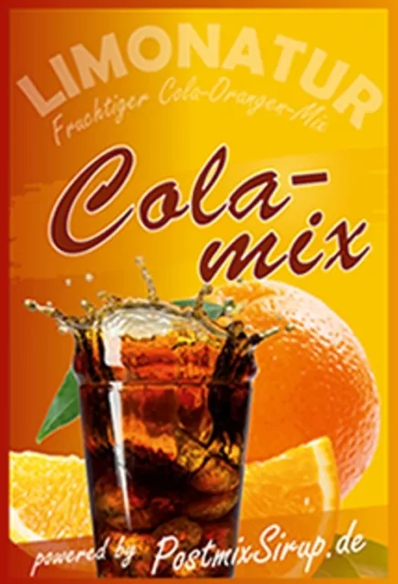 Cola-Mix - Konzentrat - Postmixsirup - Postmix - Sirup - 10lBiB (7,50€/L)