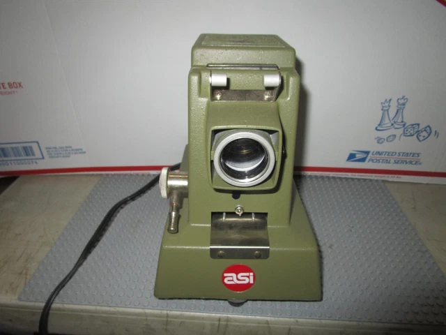 Vintage Asi Advance Schools Inc. Filmstrip Projector-Model 330-B Tested & Works