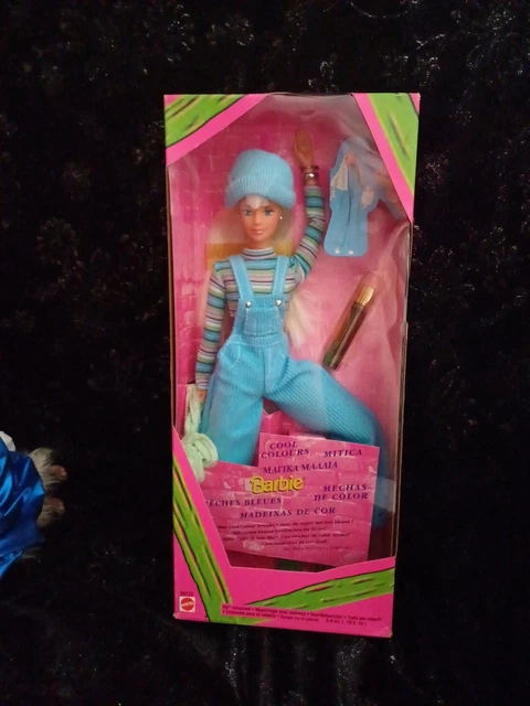 Barbie Teresa – Purse Galore – 2002 – Mattel 56679 – Poupée Brune NEUVE, Boîte Abîmée