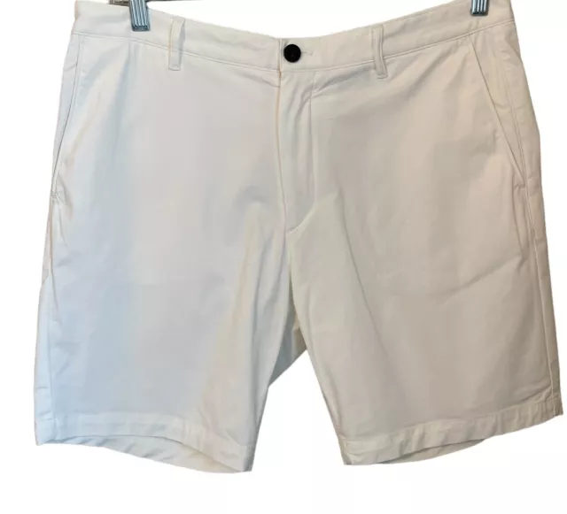 Theory Zaine Patton 8.5” Shorts White Size 36