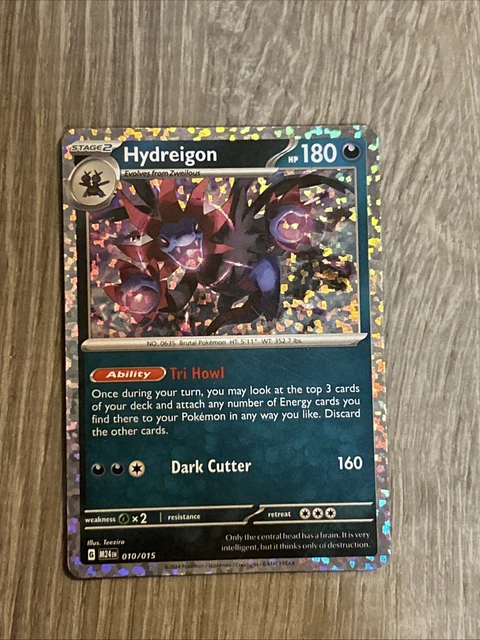 hydreigon pokemon card 010 015 Amazon.com: Hydreigon 140/193 - Paldea Evolved - Pokemon Evolution Set - 3  Card Lot main image 0
