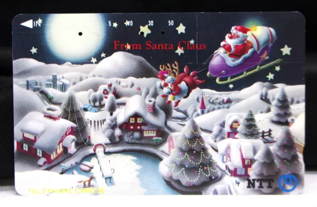 VTG 1990 - From Santa Claus - (C) Santa Claus House - 50 NTT Japan Phone Card