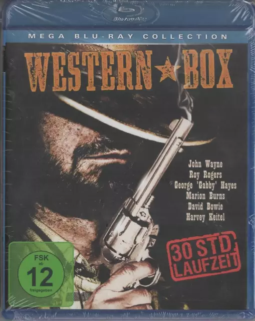 Mega Blu-ray Collection Western Box BluRay NEU John Wayne Roy Rogers David Bowie