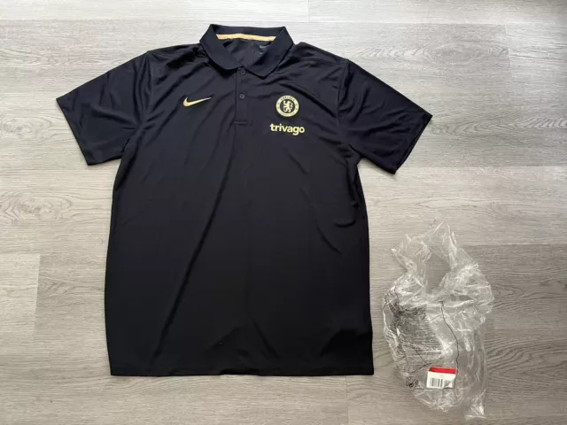 Chelsea fc golf shirt clearance