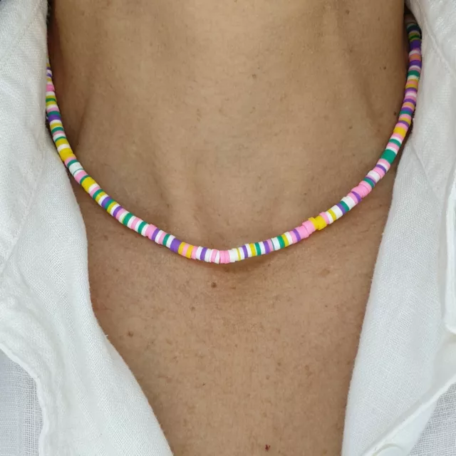 Retro Puka Beads Surfer Necklace Surfer Jewellery Men Women Hippie Boho Festival