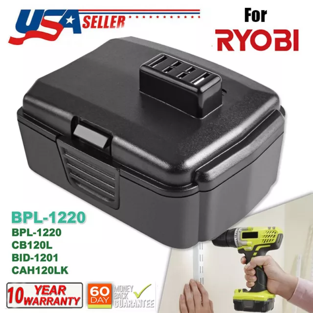 RYOBI HJP003 12V Drill/Driver With Battery, Charger, and Case $ -  PicClick