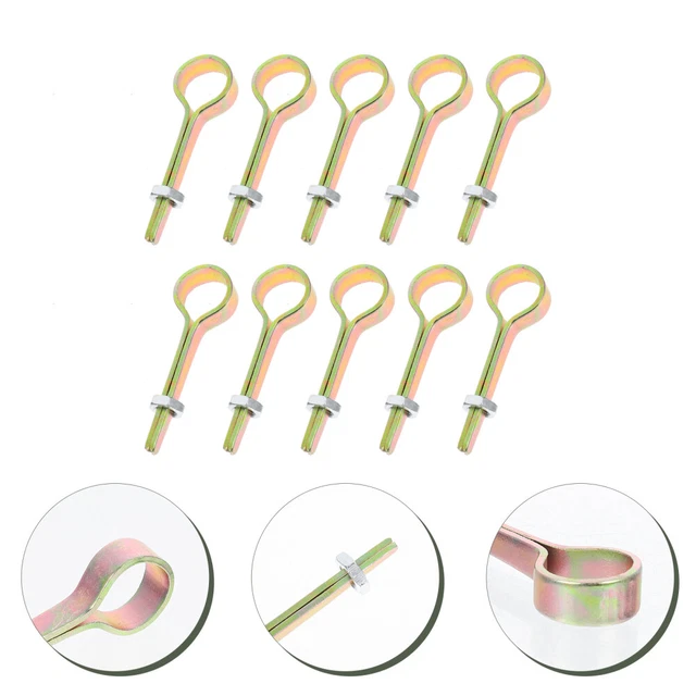 10 piezas Awls HAZLO TÚ MISMO tiras de hierro cuero costura AWLS manijas mejora de zapatos