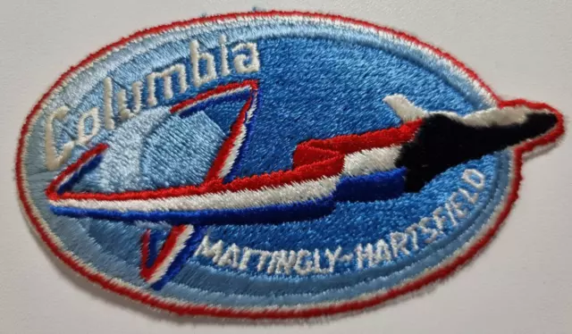 Original NASA Patch Aufnäher Space Shuttle Columbia Mattingly Hartsfield STS-4