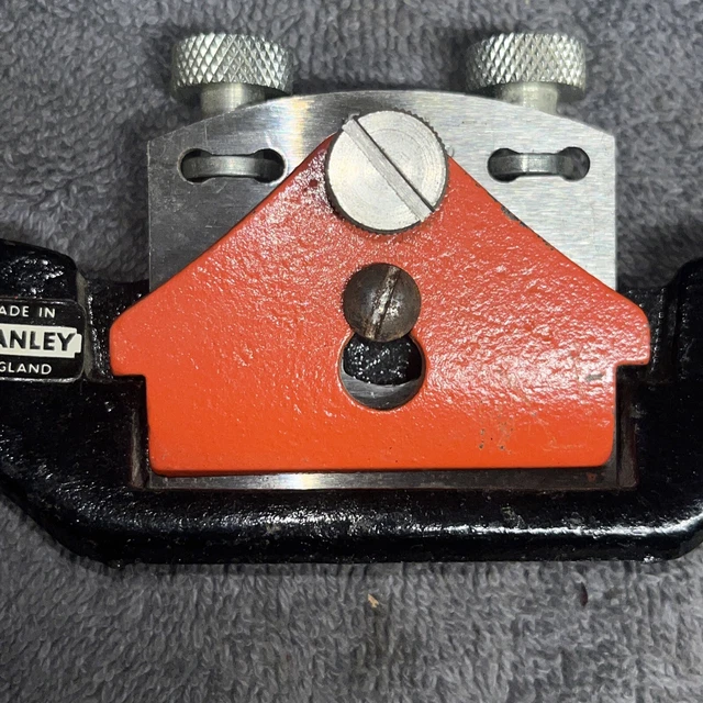 Vintage STANLEY No.151 Spokeshave Woodworking Flat Sole Made in England 2