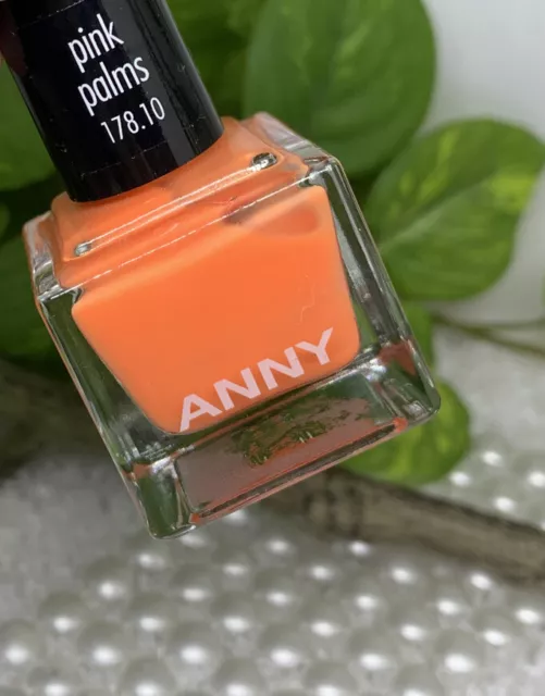 ANNY Nail Polish Nagellack 178.10 PINK PALMS neon orange grell 9ml *neu*