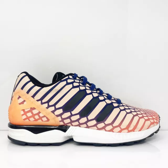Womens adidas zx flux sale black copper rose gold metallic