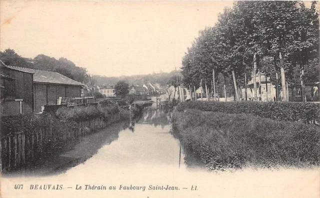 CPA 60 BEAUVAIS LE THERAIN Fg ST JEAN