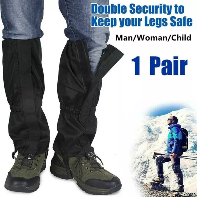 Waterproof Leg Covers Snow Foot Cover Leg Warmers Leg Gaiters  Outdoor Hiking