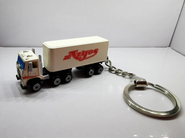 MINIATURE SMALL ARGOS Lorry Semi Truck Keyring Key chain Custom Made 9.99 PicClick UK
