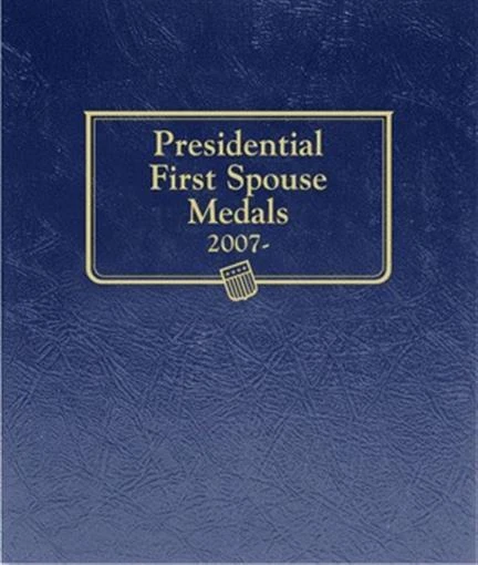 Whitman Album For Presidential First Spouse Medals 2007 - New Model 2477