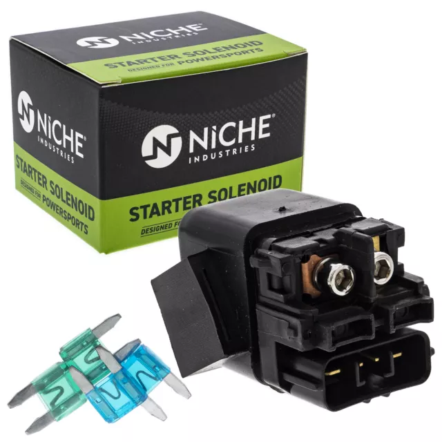 NICHE Starter Solenoid Relay Switch for Kawasaki 27010-0794 NINJA ZX6R ZX636