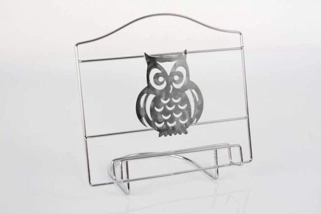 LUTRIN PORTE LIVRE De CUISINE En FONTE PEINT COQ BLANC DECO Cuisine Xxe D 110915