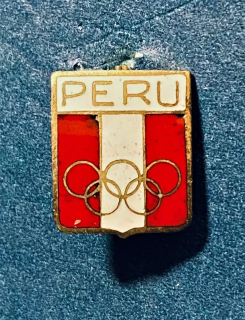 PERU National Olympic Committee (NOC) pin