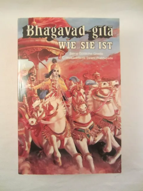 Bhagavad Gita Wie Sie Ist Rarität 2. Auflage Vintage 1974 Prabhupada Bbt Iskcon