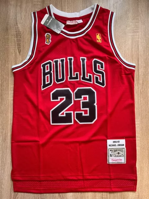 Chicago Bulls Michael Jordan #23 NBA Swingman Jersey T-shirt - Red